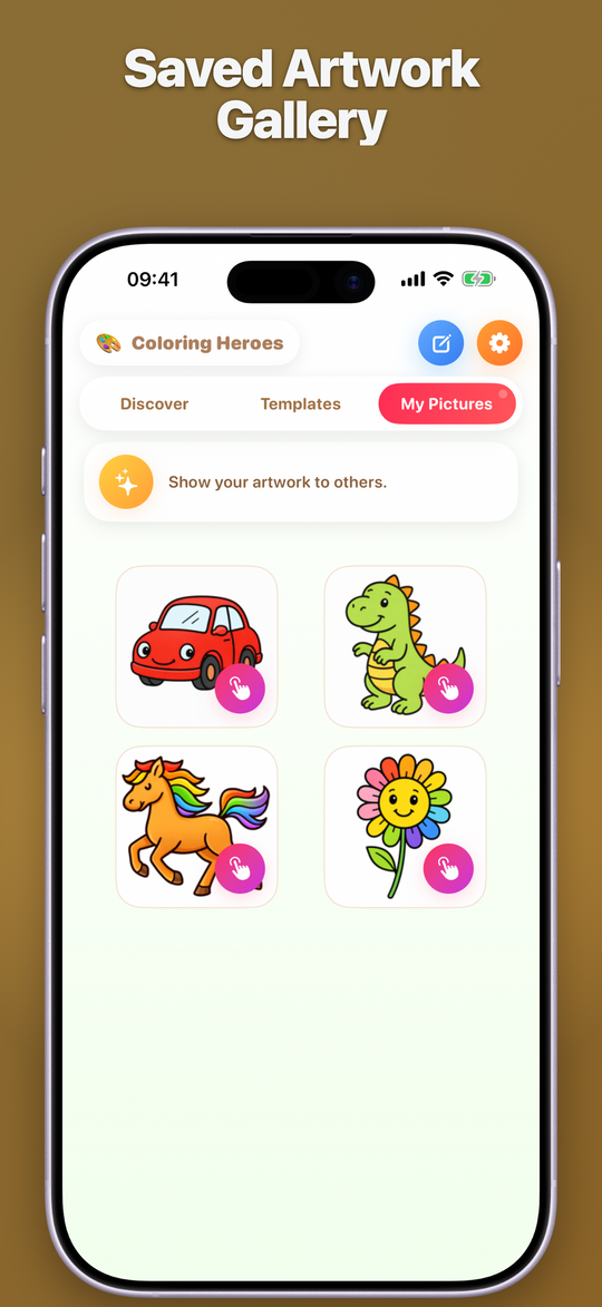 Ausmalhelden Galerie